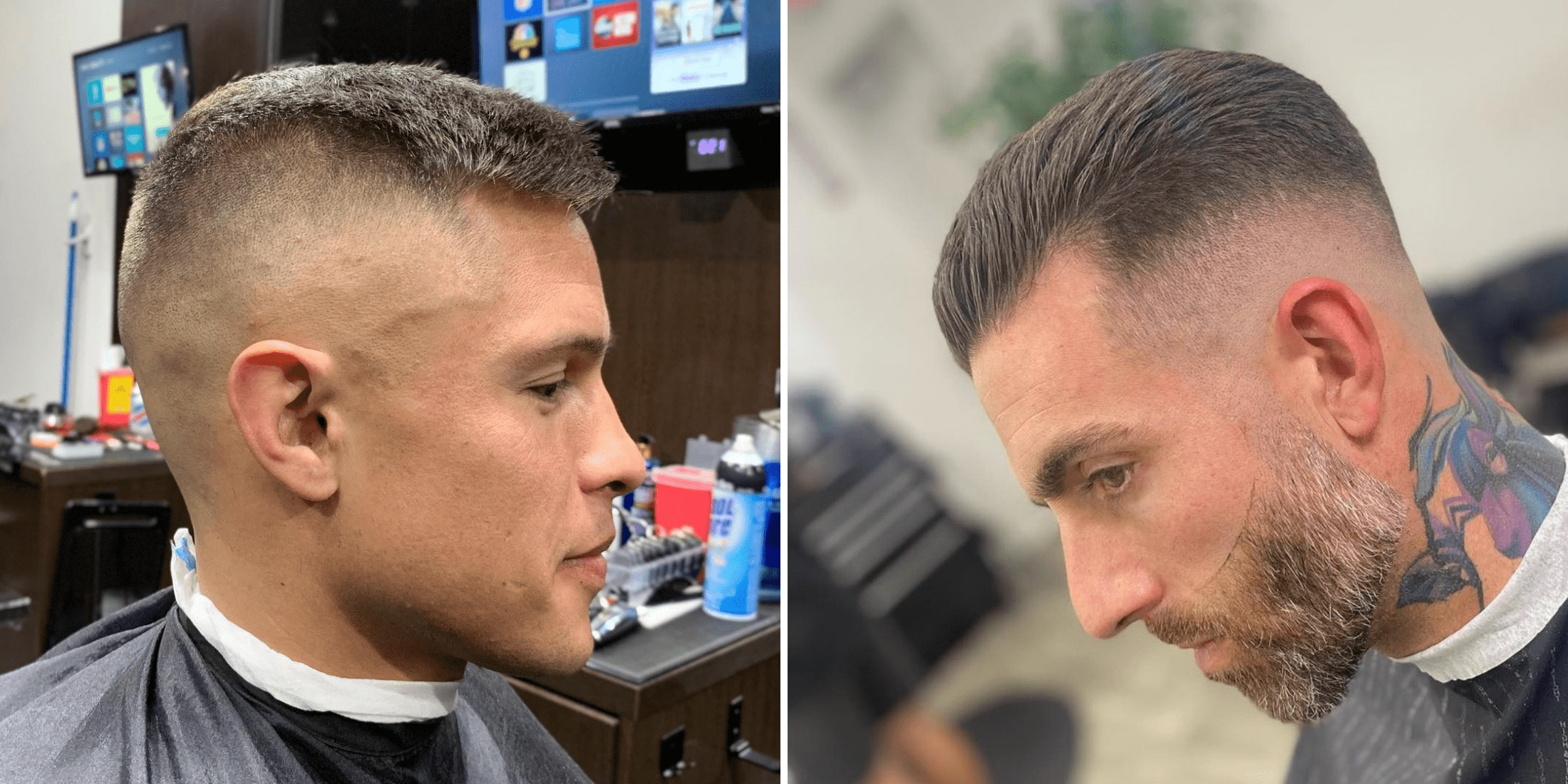 Fade haircuts for guys with straight hair top