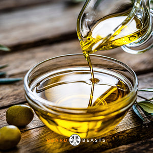 Olive oil for beards