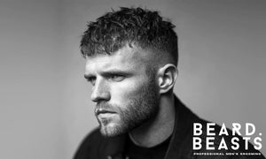 Clean matte hairstyle for men with oily hair, featuring short textured length and oil-free finish.