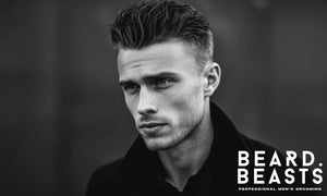Textured Slick Back Hairstyles for Men 2025 - Beard Beasts