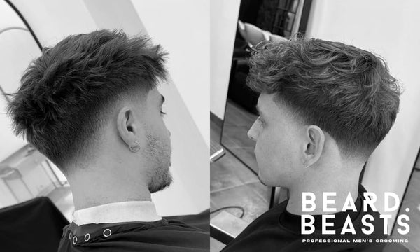 Low fade vs taper side-by-side comparison showing key differences in blend and contrast.