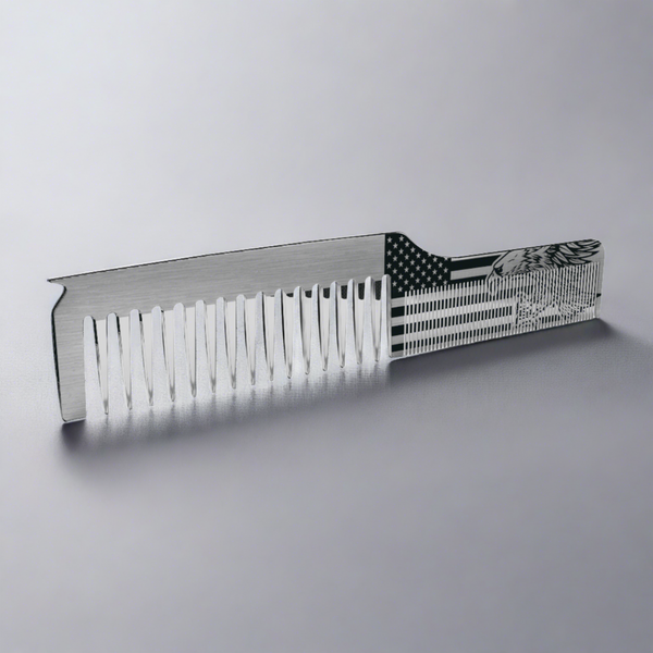 America Stainless Steel Hair Comb