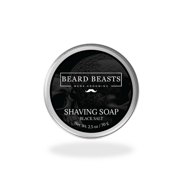 Black Salt Shaving Soap